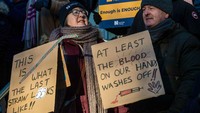 Sebelumnya, mereka sudah melakukan demo besar-besaran pada akhir tahun 2022 lalu. Chris J. Ratcliffe/Getty Images