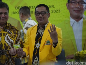 Jabar Hari Ini: Ridwan Kamil Berlabuh ke Partai Golkar