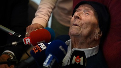 Sosok Lucile Randon, Orang Tertua Dunia Meninggal dalam Usia 118 Tahun