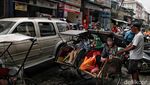 Pasar Teluk Gong Jakut Diserbu Umat Tionghoa Jelang Imlek