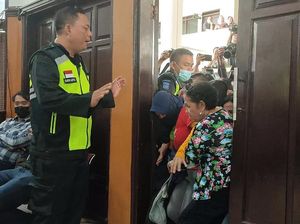 Ramai Pendukung Richard Eliezer Jelang Sidang Pembacaan Tuntutan