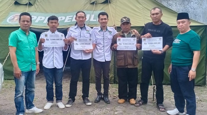 PPP bantu renovasi rumah korban gempa Cianjur, Jawa Barat.
