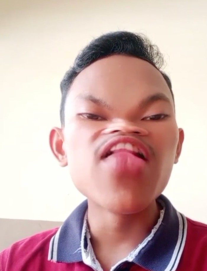 Pria yang menghina Megawati di TikTok (Foto: Tangkapan layar)