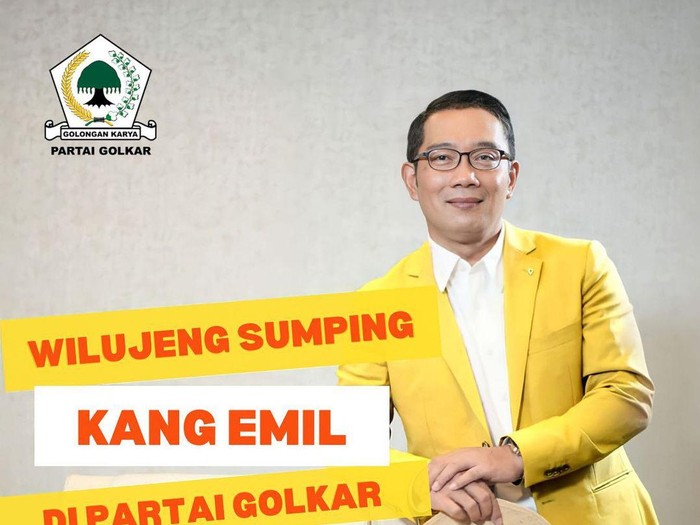 Ridwan Kamil gabung Golkar