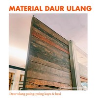 Mantan Gubernur DKI Jakarta ini juga mengusung konsep ramah lingkungan untuk material bangunan. Ada beberapa yang berasal dari bahan daur ulang.  Foto: Instagram/@biasalahanakmuda