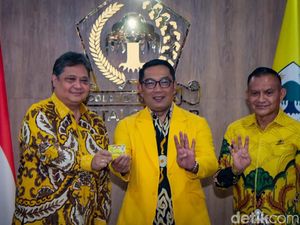 RK Merapat ke Golkar tapi Capresnya Tetap Airlangga