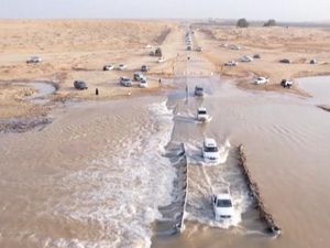 Danau Dadakan Muncul di Gurun Tandus Arab, Ini Penjelasannya