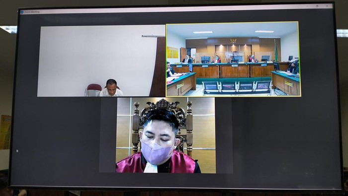 Sidang penuntutan terdakwa korupsi PIP di Tangsel (Foto: Bahtiar/Detikcom)
