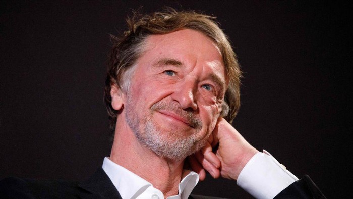 attitIneos Chairman Jim Ratcliffe reacts during a media event to reveal the new livery for Mercedes AMG Petronas F1 Teams race car the for the upcoming 2020 season, at the Royal Automobile Club in London on February 10, 2020. - Mercedes Formula 1 boss Toto Wolff said on Monday that his teams tie-up with Lewis Hamilton is the 