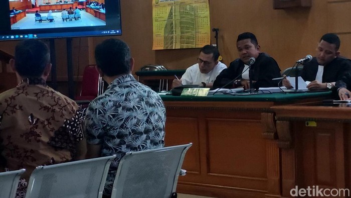 Suasana sidang eks Walkot Cimahi Ajay