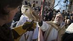 Tradisi Unik Pemberkatan Hewan di Gereja Spanyol