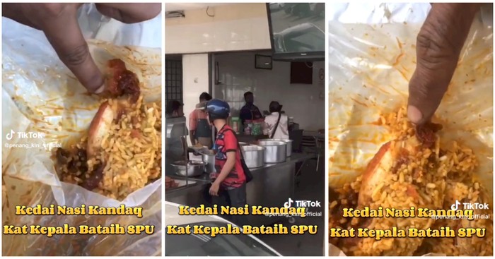 Jijik! Pria Ini Temukan Ulat Hidup Lauk Ayam Gorengnya