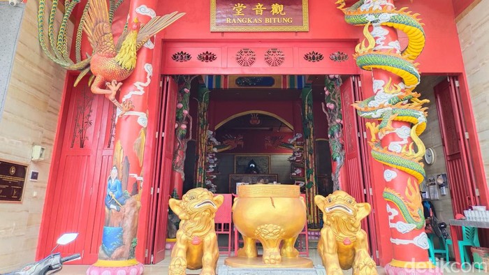 Vihara Ananda Avalokitesvara Rangkasbitung. (Foto: Fathul Rizkoh/detikcom)
