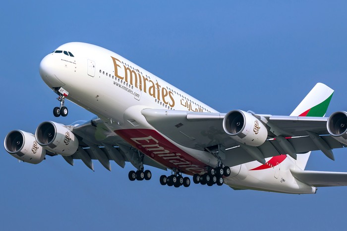Armada Airbus A380 Emirates