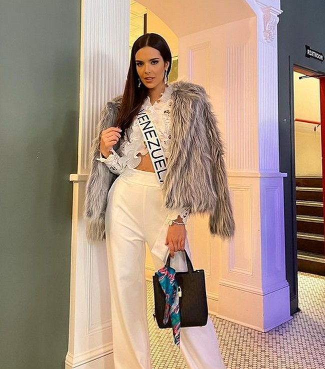 Amanda Dudamel menjadi runner up pertama Miss Universe 2022. Sejak awal kompetisi kecantikan tersebut, Amanda dijagokan banyak orang. Foto: dok. Instagram/ @amandadudamel