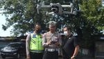 Awas Ketilang! Polda Jateng Uji Coba ETLE Pakai Drone