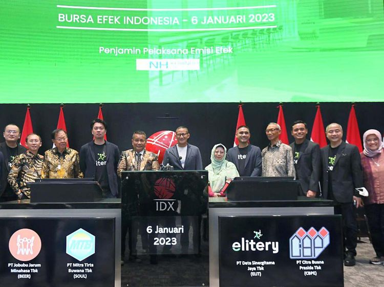 Data Sinergitama Jaya Jadi Emiten Ketiga BEI di Tahun 2023