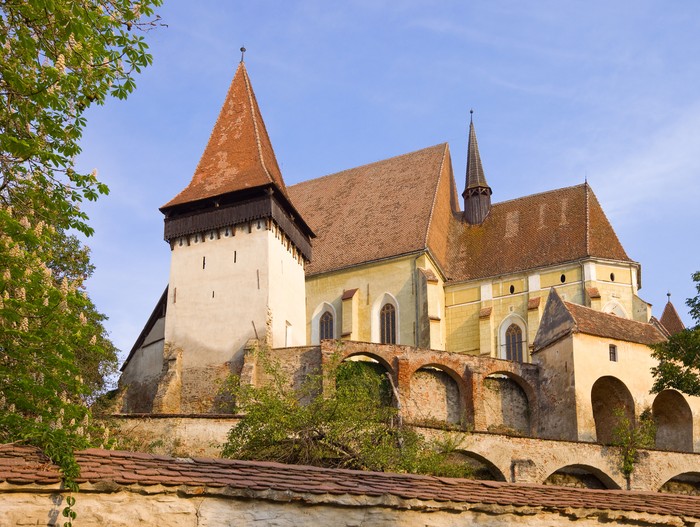 Desa Biertan di Transylvania Desa Biertan di Transylvania