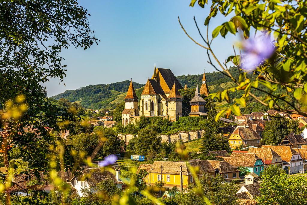Desa Biertan di Transylvania