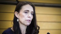 Jacinda Ardern mengumumkan pengunduran dirinya di Napier, Selandia Baru, Kamis (19/1/2023).
