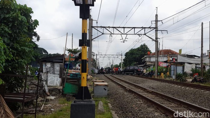 Lokasi dua anggota polisi tewas tertabrak KRL di Jl Pemuda, Tanahsereal, Kota Bogor.
