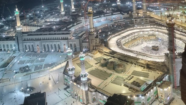 Masjidil Haram, Mekah (Haris Fadhil-detikcom) Masjidil Haram, Mekah (Haris Fadhil-detikcom)