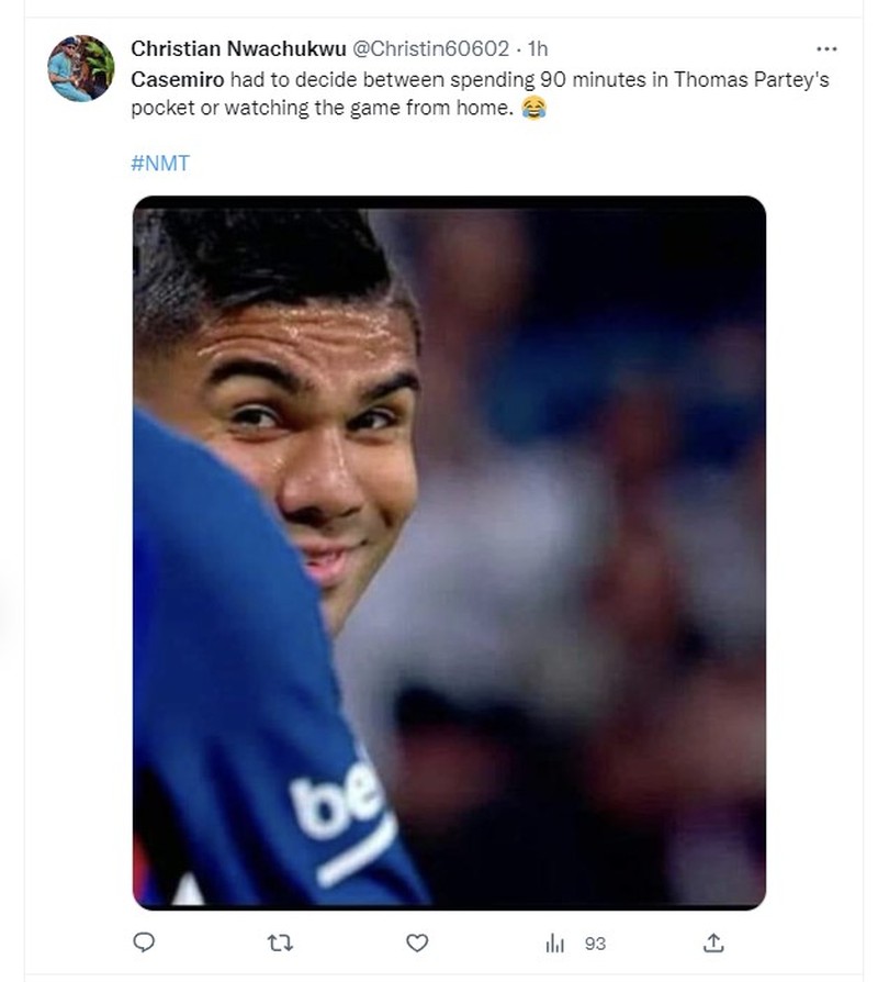 Meme Casemiro Absen