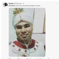 Meme Casemiro Absen