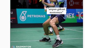 The Minions pun berhak melaju ke delapan besar untuk menghadapi pemenang antara Lian Wei Kang/Wang Chang (China) vs Krishna Prasad Garaga/Vishnuvardhan Goud Panjala (India). Foto: Twitter