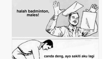 Kejar-mengejar poin berlanjut hingga 9-9. Satu pukulan tanggung dari Kevin kemudian disambar Ren untuk mengubah skor menjadi 10-9. Smash Marcus yang melebar di sisi kiri membuat Ren/Tan menutup interval dengan keunggulan 11-9. Foto: Twitter