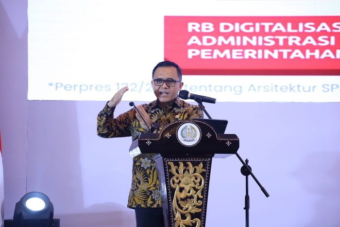 Menteri Pendayagunaan Aparatur Negara dan Reformasi Birokrasi (PANRB) Abdullah Azwar Anas