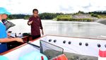 Momen Jokowi Resmikan Bendungan Kuwil Rp 1,9 T