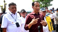 Jadi bendungan Kuwil Kawangkoan ini dibangun sejak 2016, artinya lima setengah tahun. Dibangun dengan anggaran Rp 1,9 triliun, ujar Jokowi dalam peresmian bendungan yang disiarkan virtual, Kamis (19/1/2023).