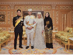 Foto Anisha Rosnah, Calon Istri Pangeran Abdul Mateen dari Brunei
