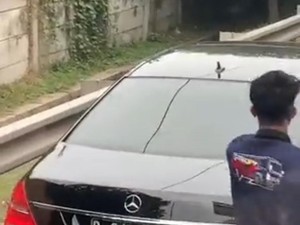 4 Fakta Aksi Koboi di Tol Setir Mobil RFS Sambil Kokang Pistol