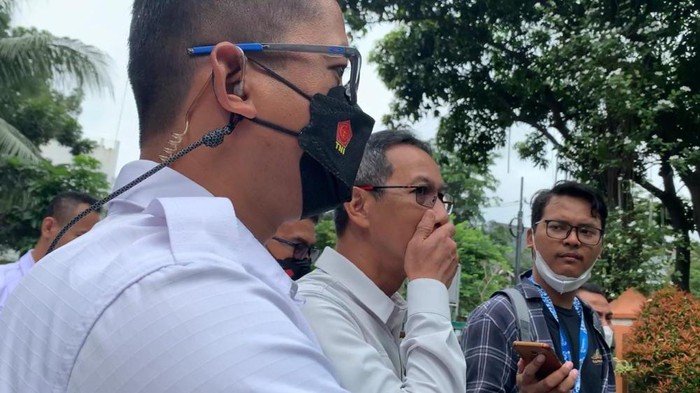 Penjabat (Pj) Gubernur DKI Jakarta Heru Budi Hartono enggan mengomentari penggeledahan KPK di gedung DPRD DKI