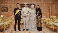 Sosok Anisha semakin santer disebut sebagai pacar Pangeran Abdul Mateen pada 2023 ini. Anisha menjadi wanita yang diajak Pangeran Mateen ke pernikahan kakaknya Putri Azeemah Bolkiah dengan Pangeran Muda Bahar pada 15 Januari 2023. (Foto: Dok. Instagram)