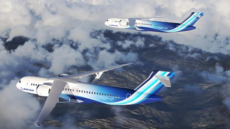Pesawat ramah lingkungan Boeing dan NASA