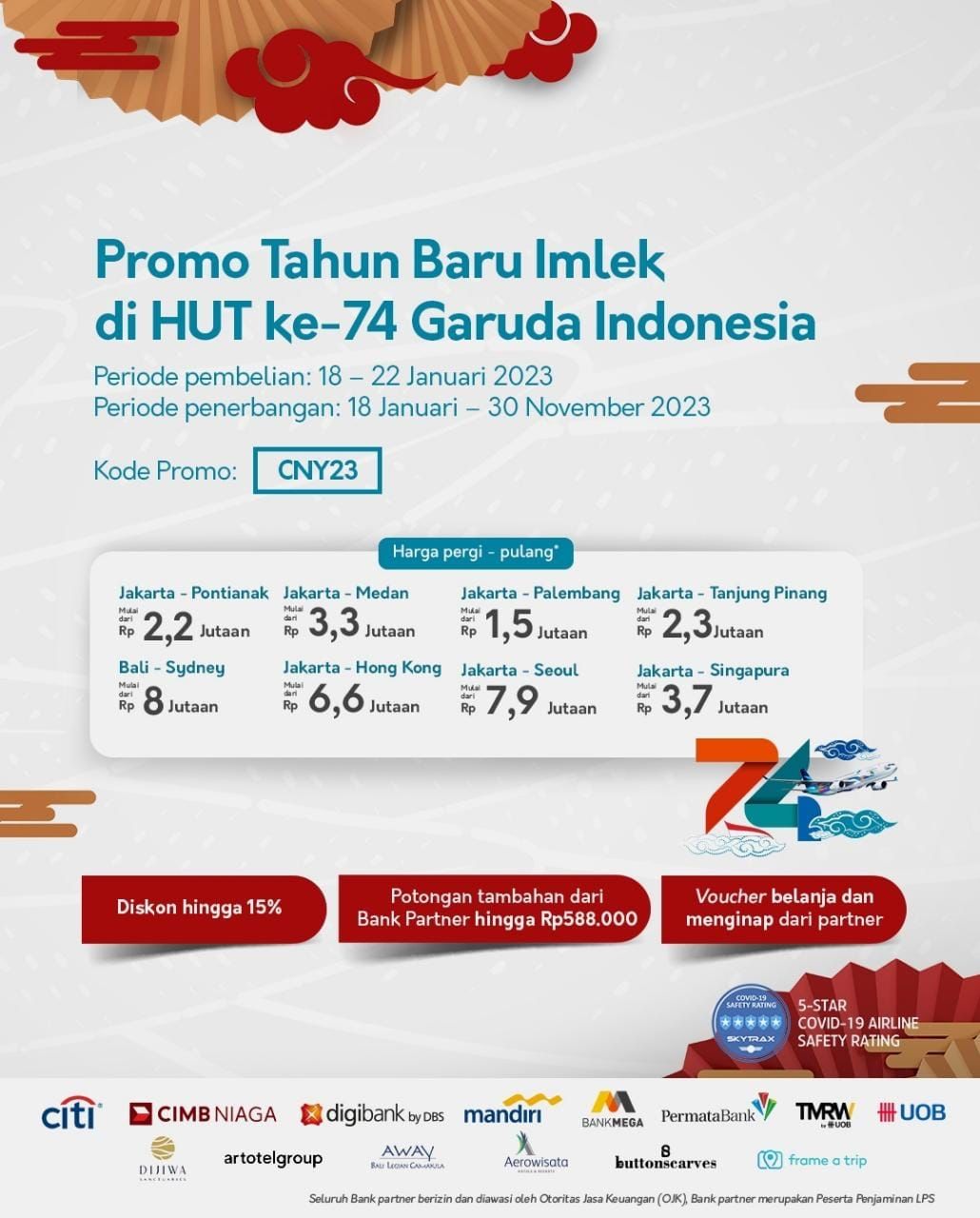 Lihat tiket Garuda Indonesia