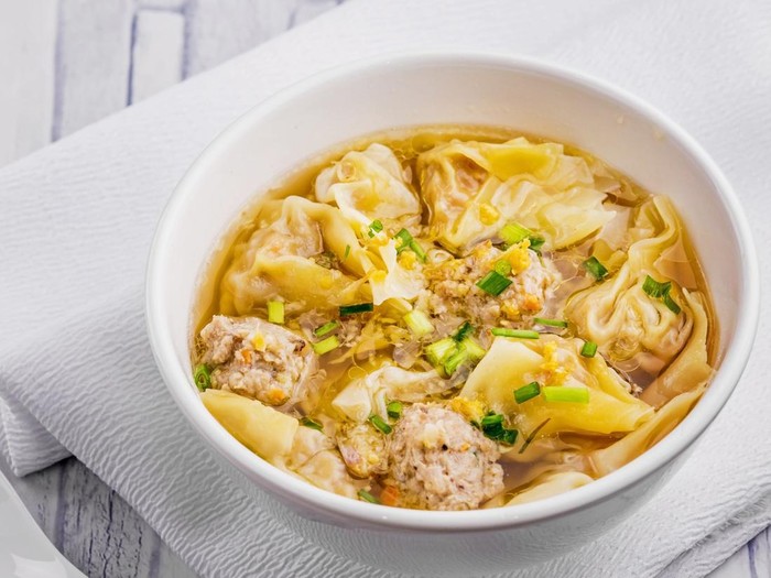 Resep Sup Pangsit Ayam Jamur