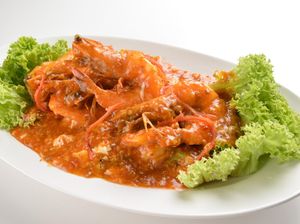 Resep Udang Goreng Saus Chilli Crab untuk Santap Malam Imlek