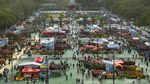 Semarak Pasar Bunga di Hong Kong Sambut Perayaan Imlek