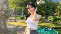 Angelia Christy dikenal sebagai selebgram yang kini jadi bagian salah satu tim e-sports. (Foto: dok Instagram)