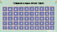 Cari empat nama organ berdasarkan jawaban-jawaban soal setelah ini.  Foto: Fadilla Namira/detikHealth