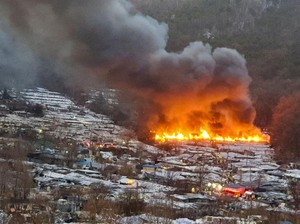 Kebakaran di Area Kumuh di Seoul, 500 Orang Dievakuasi