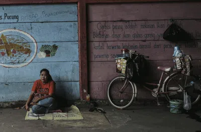 Mural Kusam yang Bikin Tembok Jakarta Kumuh