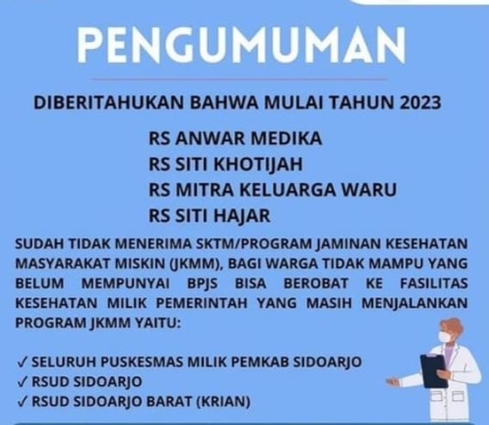 dinkes sidoarjo