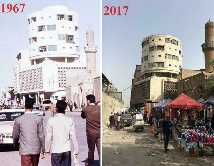 Foto Dulu dan Sekarang yang Mencengangkan Foto Dulu dan Sekarang yang Mencengangkan