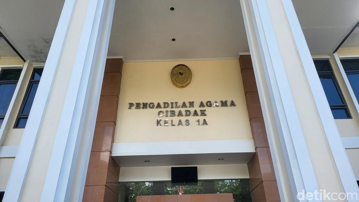 Gedung Pengadilan Agama Sukabumi, Jumat (20/1/2023).
