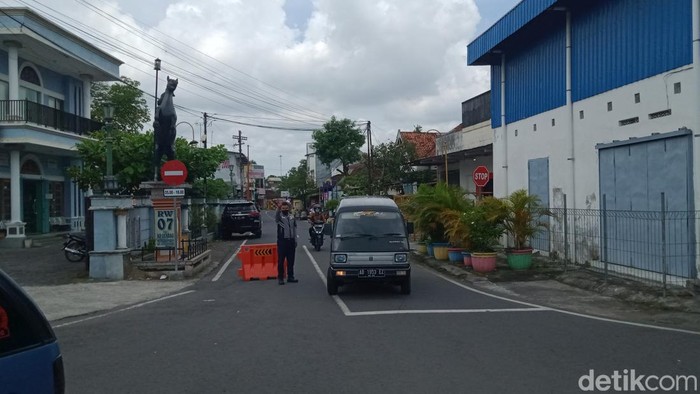 Jalan Sulawesi Kota Klaten bakal jadi searah mulai pekan depan. Foto diunggah pada Jumat (20/1/2023).
